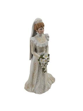 Hamilton Collection The Gibson Girls Bride Porcelain Figurine 1986 Home Decor